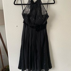 BCBGMaxAzria black cocktail dress